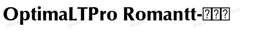 OptimaLTPro Romantt字体转换 OptimaLTPro Romantt字体转换